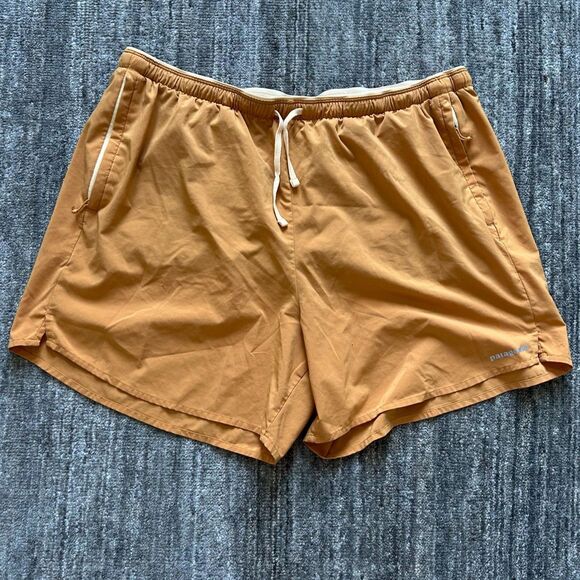 Patagonia Pants - Patagonia Women's Orange Multi Trail Shorts, Size XL